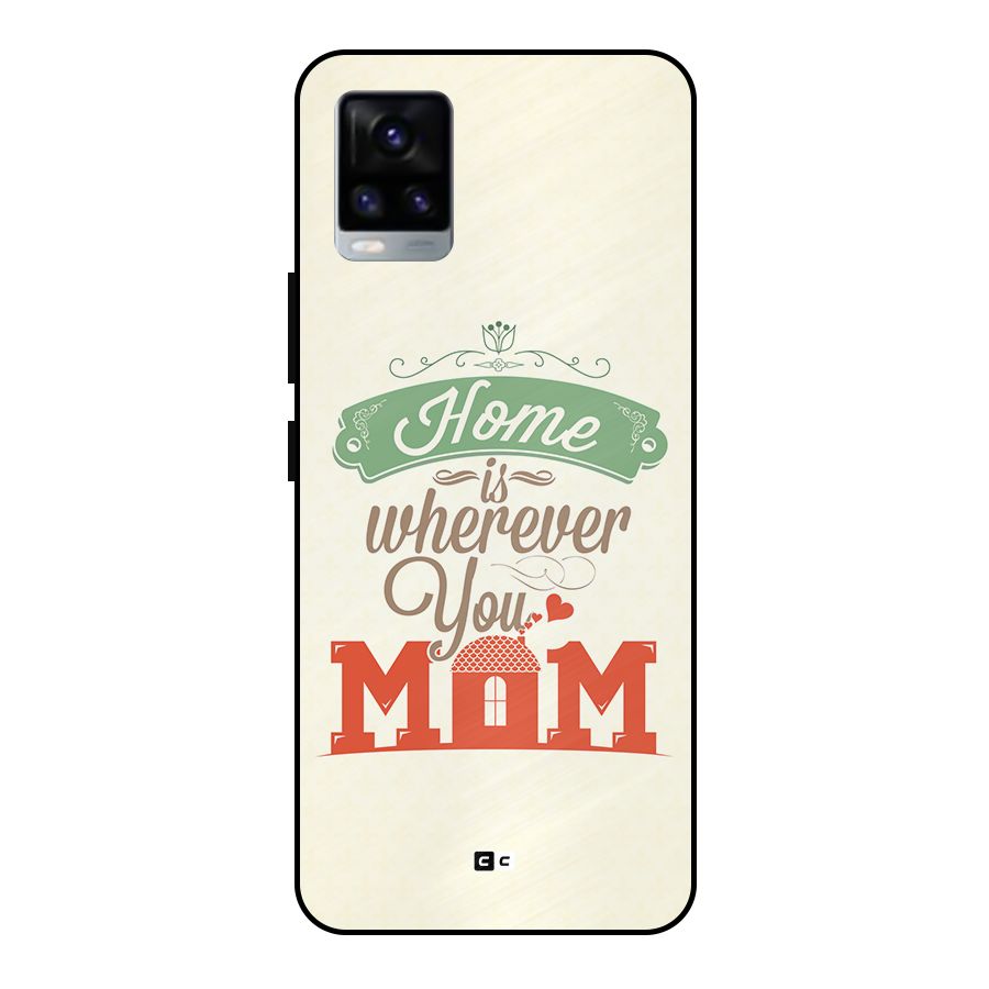 True Home Metal Back Case for Vivo V20