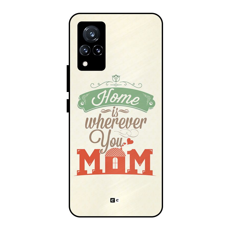 True Home Metal Back Case for Vivo V21 5G