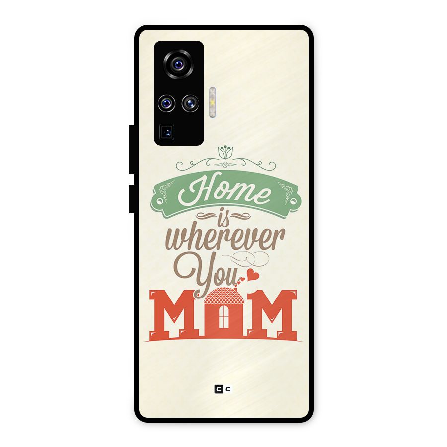 True Home Metal Back Case for Vivo X50 Pro