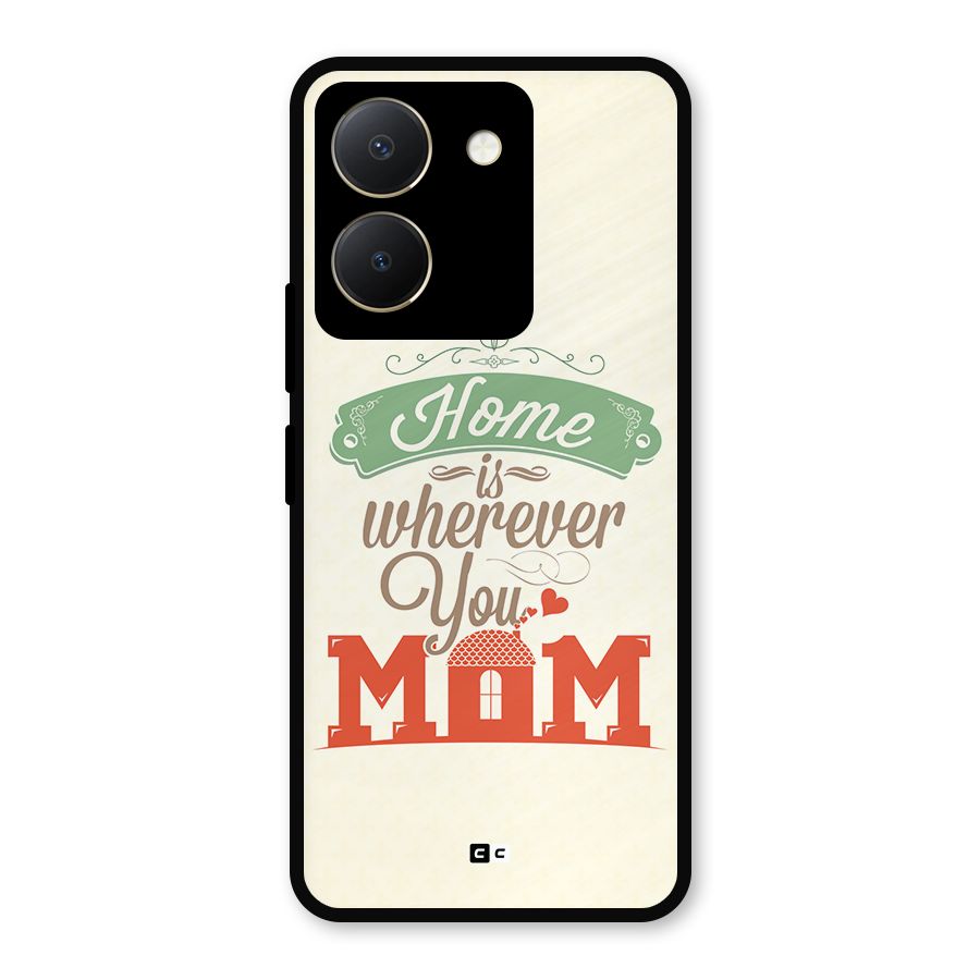 True Home Metal Back Case for Vivo Y36