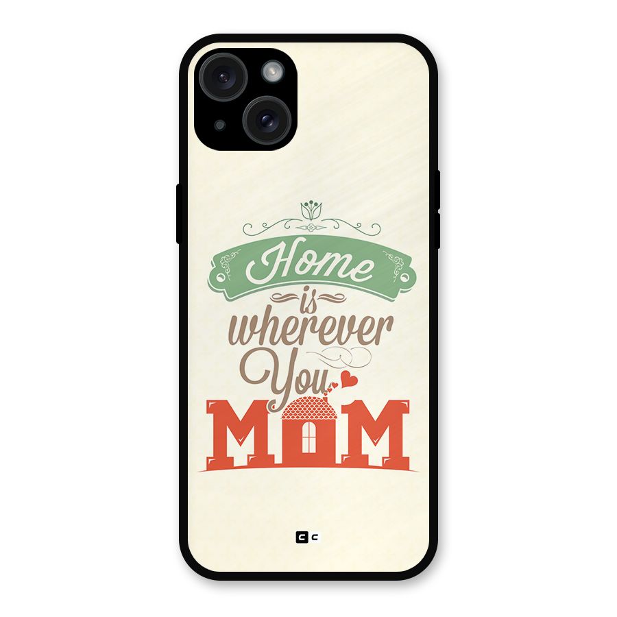 True Home Metal Back Case for iPhone 15 Plus