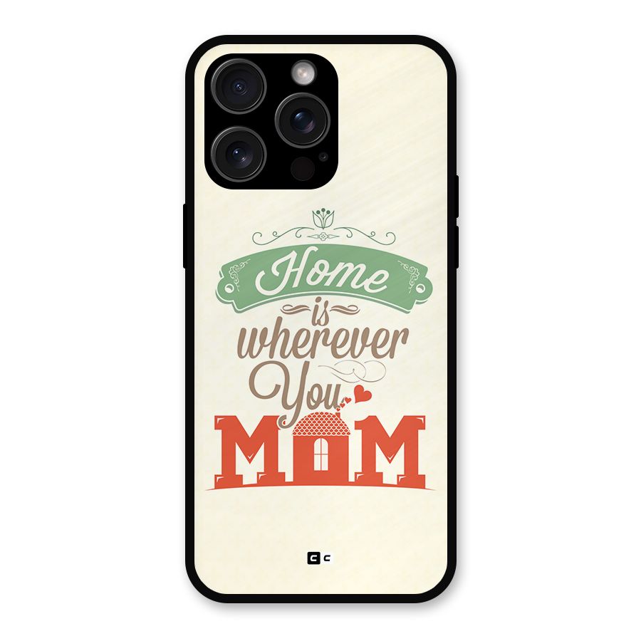 True Home Metal Back Case for iPhone 15 Pro Max