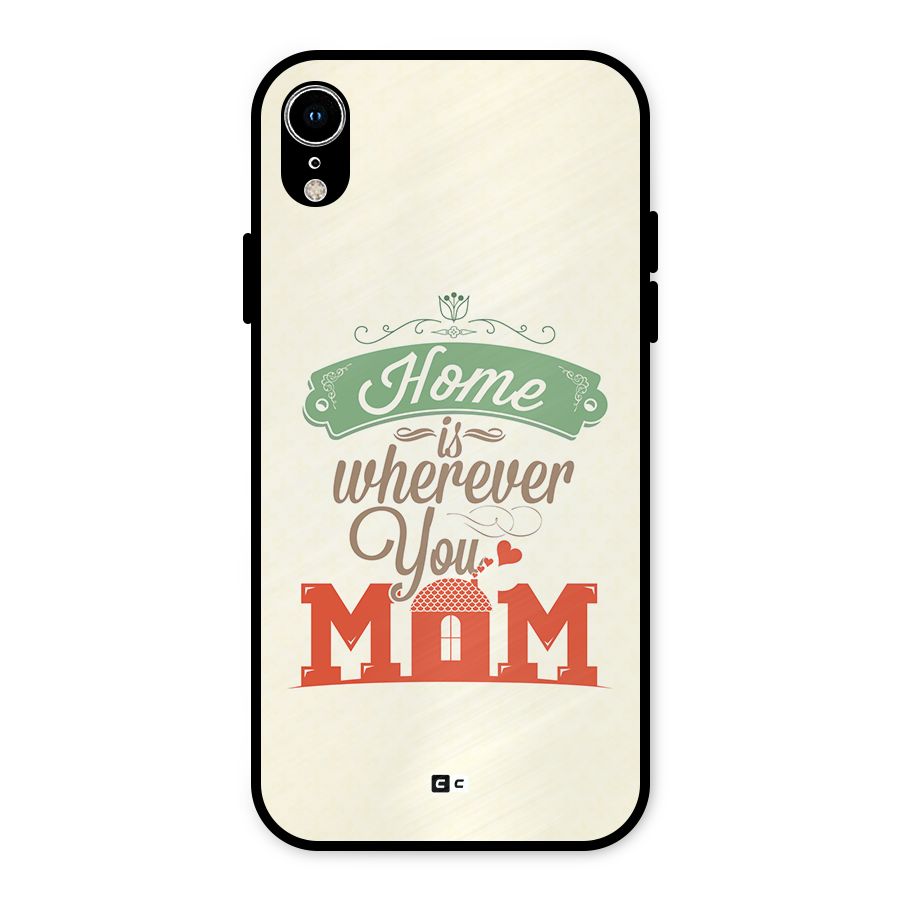 True Home Metal Back Case for iPhone XR