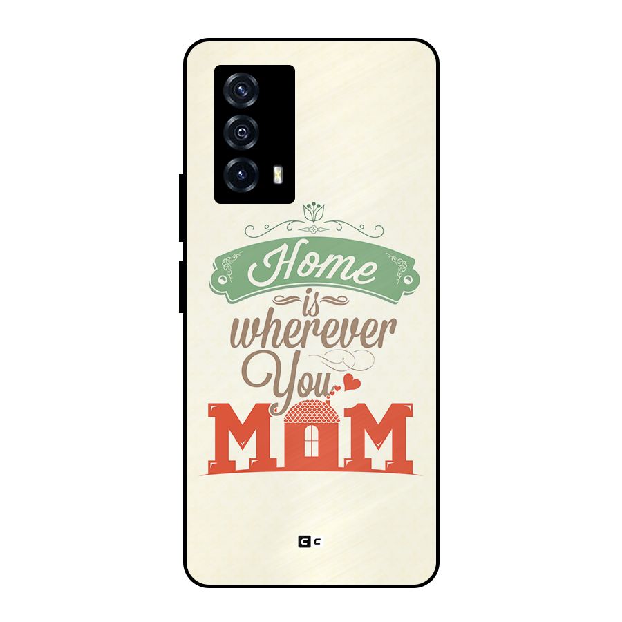 True Home Metal Back Case for iQOO Z5