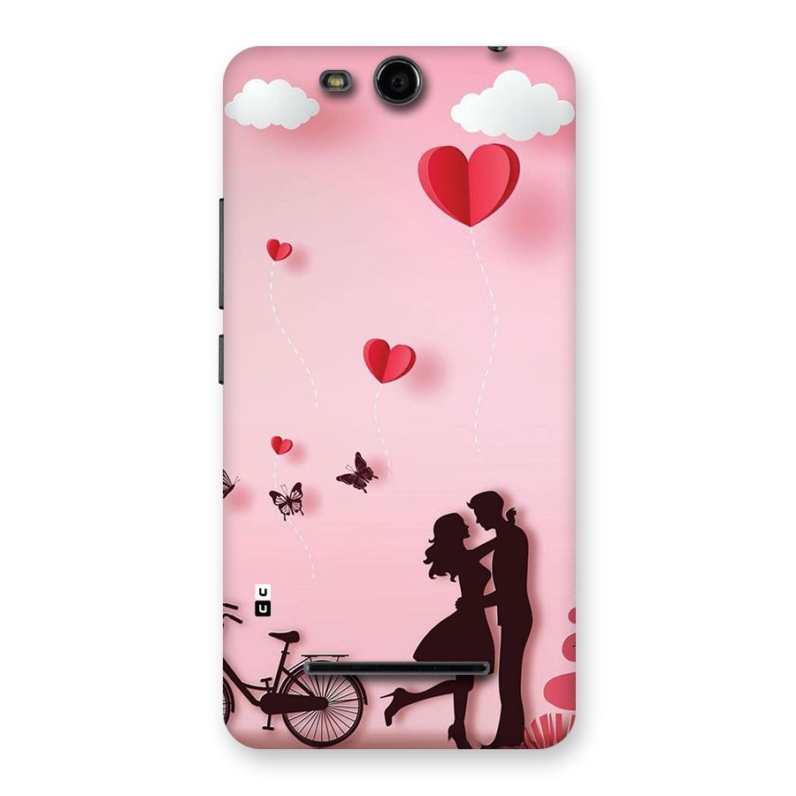 True Love Back Case for Canvas Juice 3 Q392