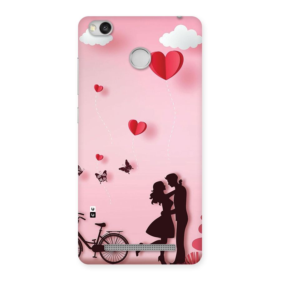True Love Back Case for Redmi 3S Prime