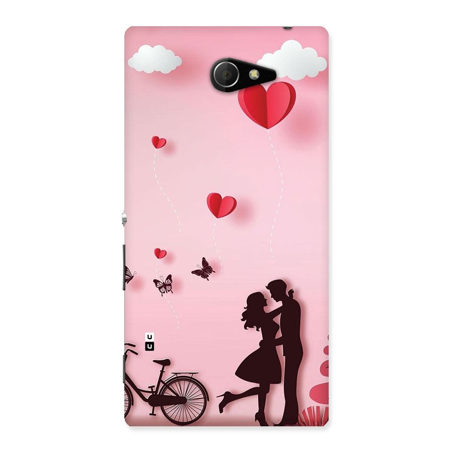 True Love Back Case for Xperia M2