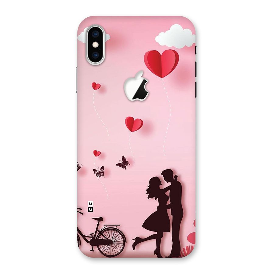 True Love Back Case for iPhone XS Max Apple Cut