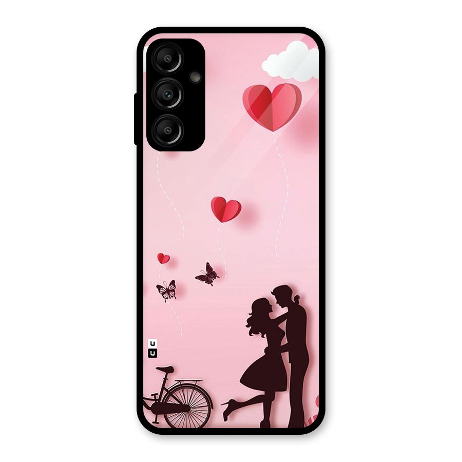 True Love Glass Back Case for Galaxy A14 5G
