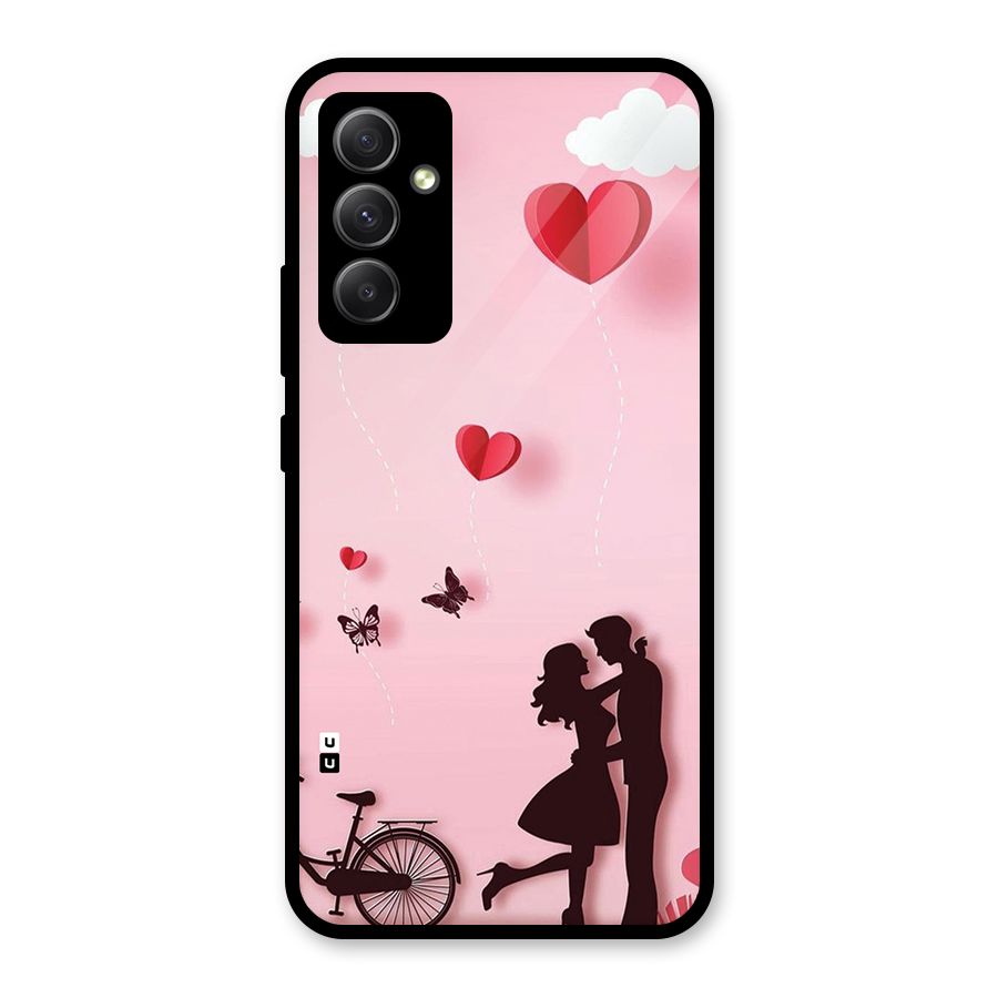 True Love Glass Back Case for Galaxy A34