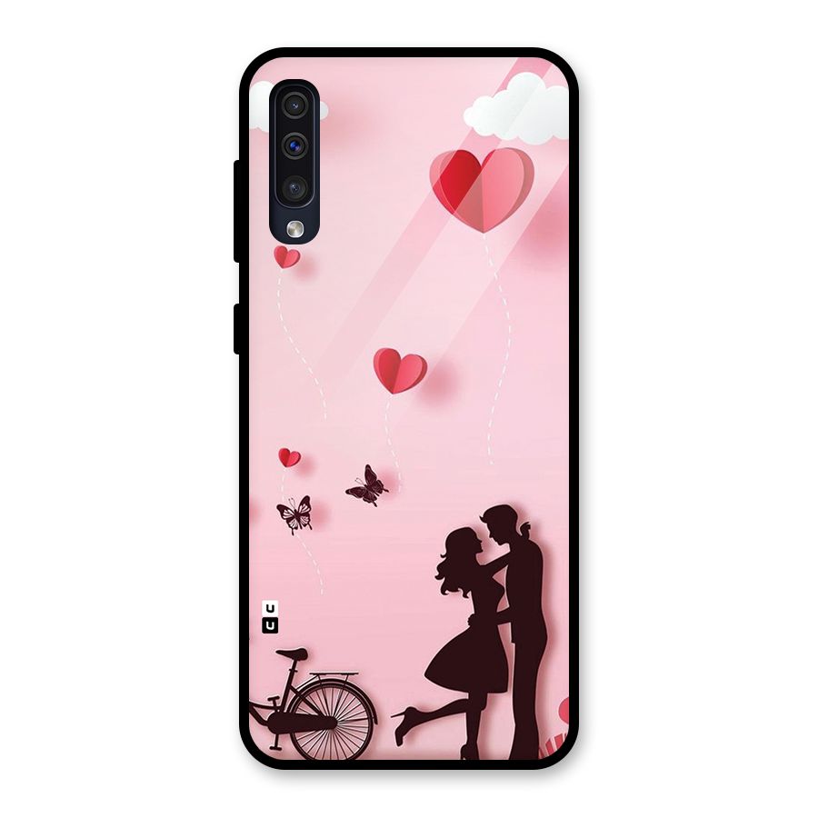 True Love Glass Back Case for Galaxy A50s
