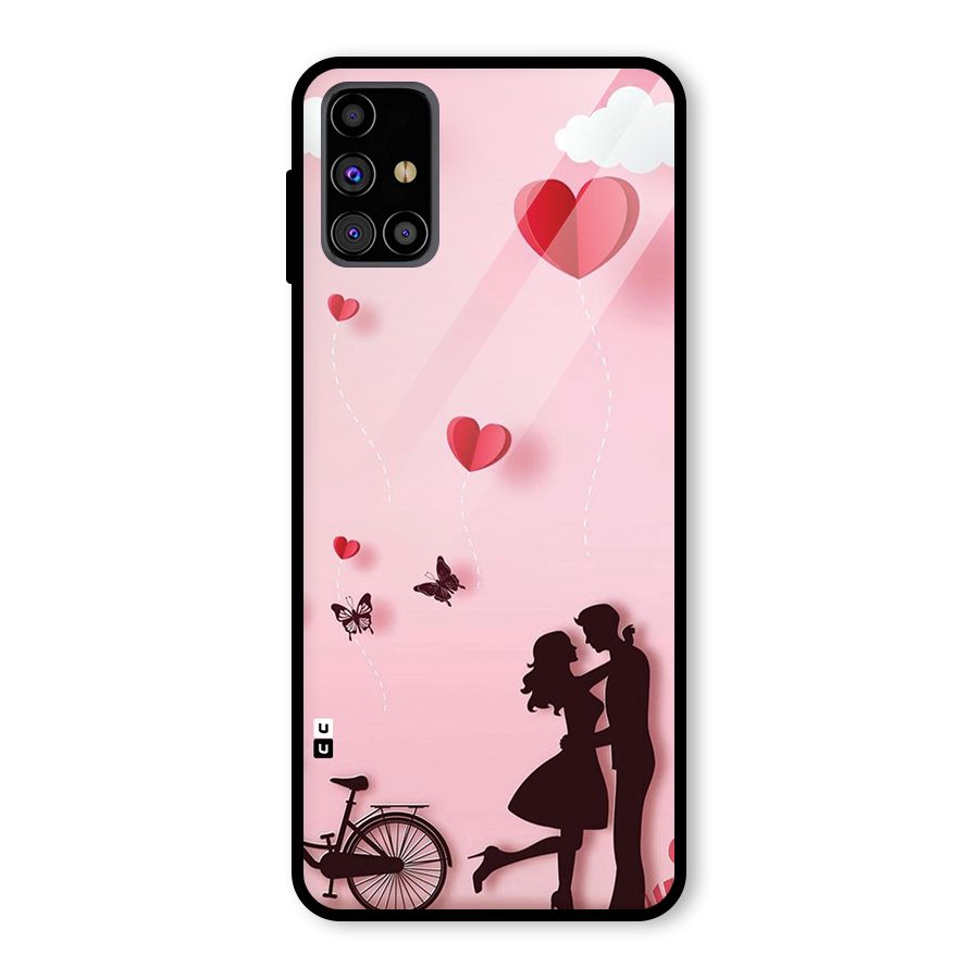 True Love Glass Back Case for Galaxy M31s