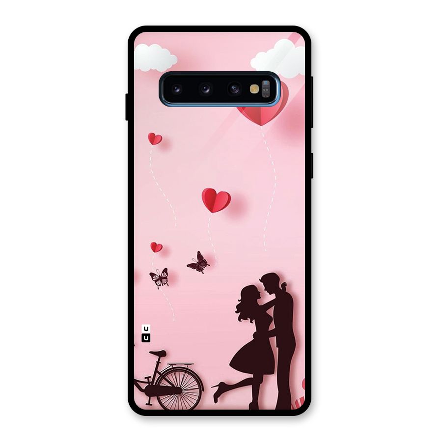 True Love Glass Back Case for Galaxy S10