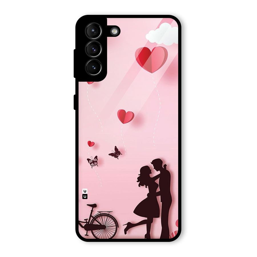 True Love Glass Back Case for Galaxy S21 Plus