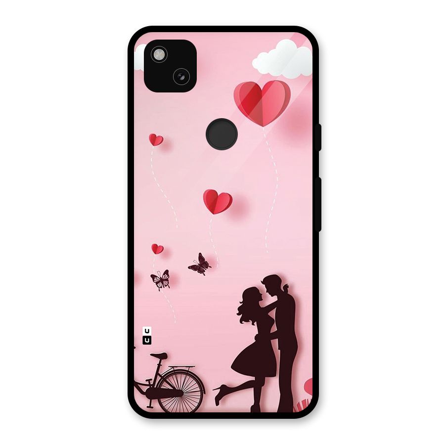 True Love Glass Back Case for Google Pixel 4a