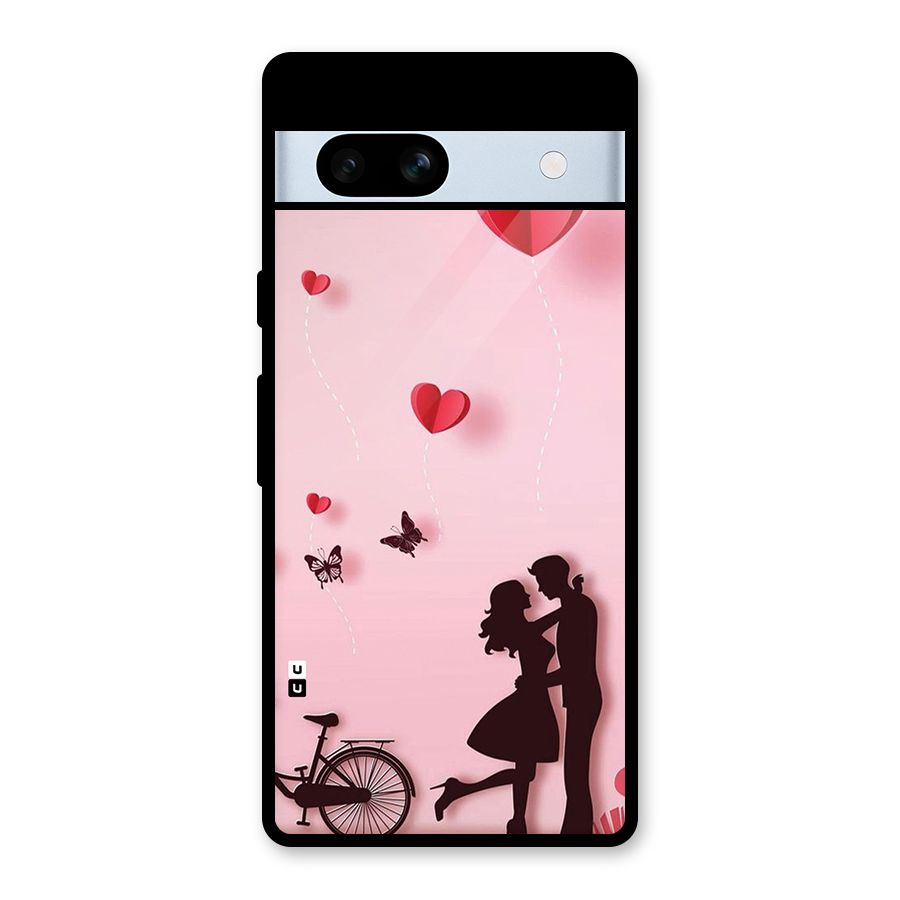 True Love Glass Back Case for Google Pixel 7a