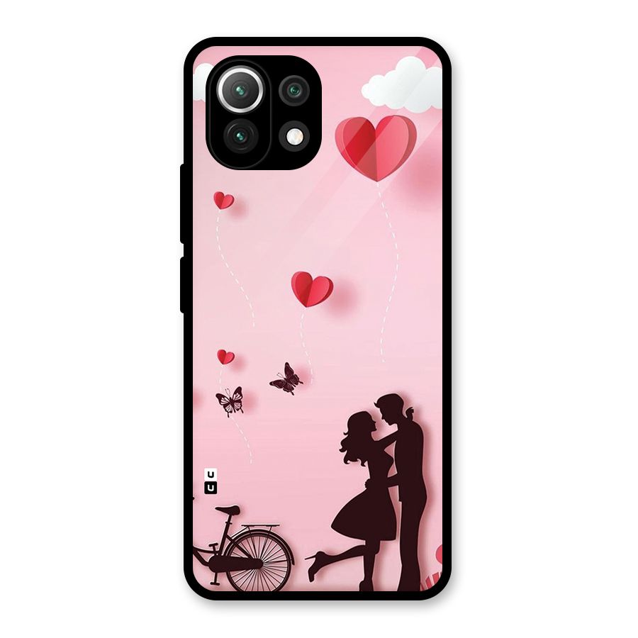 True Love Glass Back Case for Mi 11 Lite