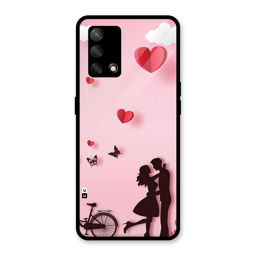 True Love Glass Back Case for Oppo F19