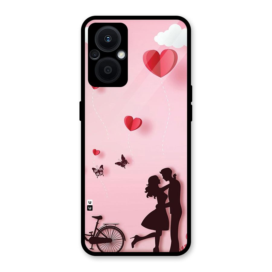 True Love Glass Back Case for Oppo F21s Pro 5G