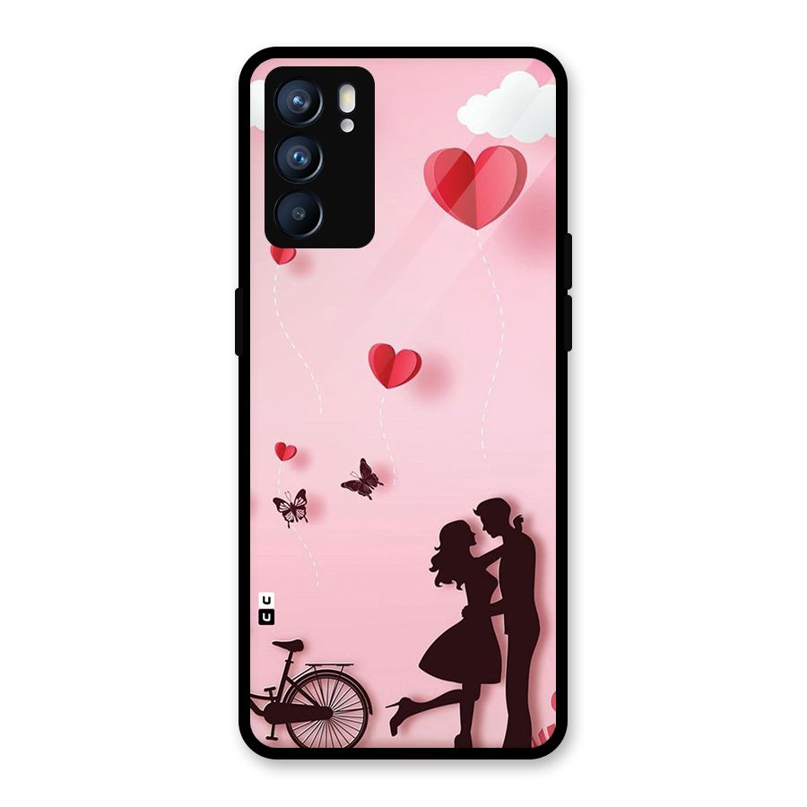 True Love Glass Back Case for Oppo Reno6 5G