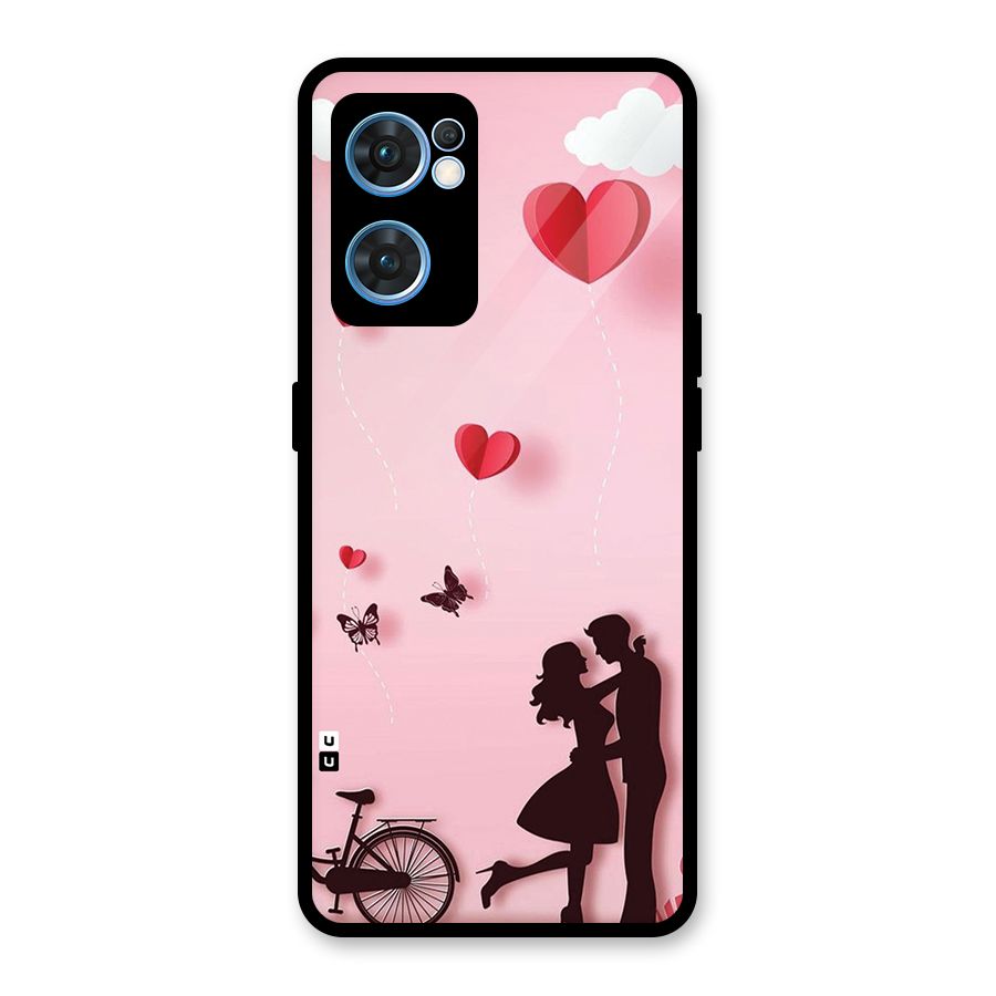 True Love Glass Back Case for Oppo Reno7 5G