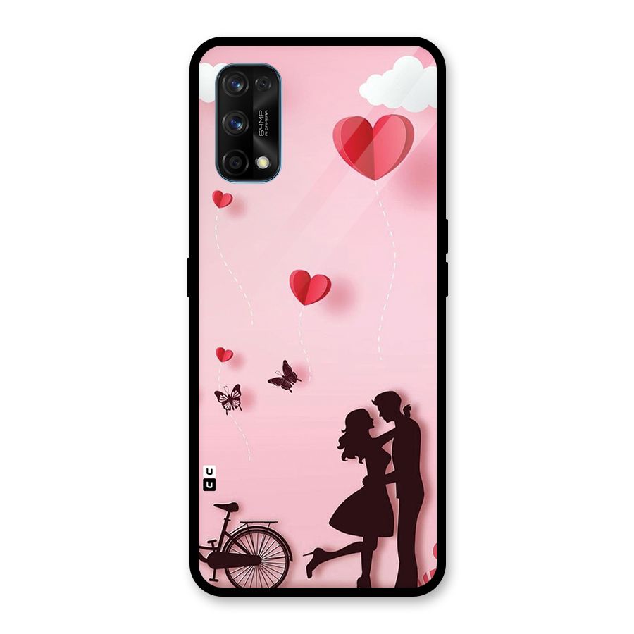 True Love Glass Back Case for Realme 7 Pro
