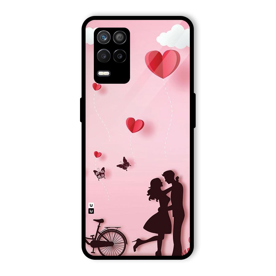 True Love Glass Back Case for Realme 8 5G