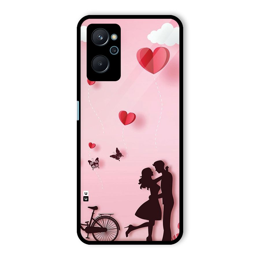 True Love Glass Back Case for Realme 9i