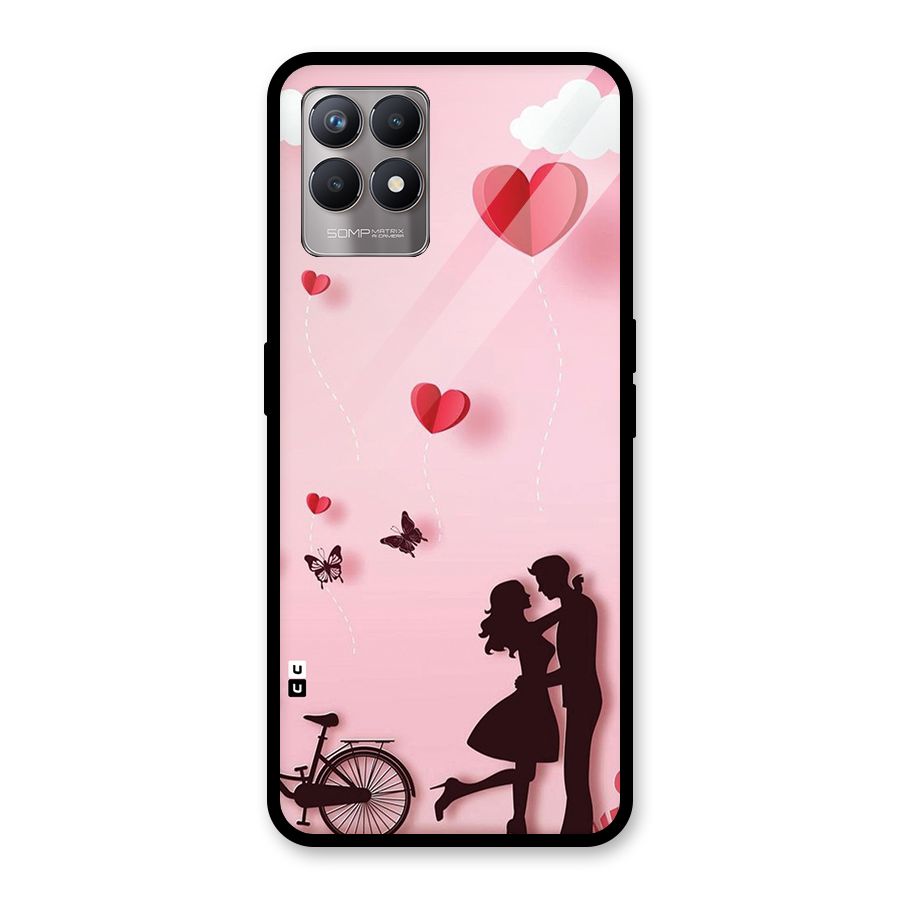 True Love Glass Back Case for Realme Narzo 50