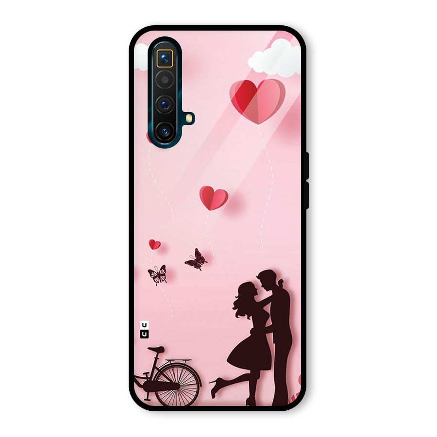 True Love Glass Back Case for Realme X3 SuperZoom