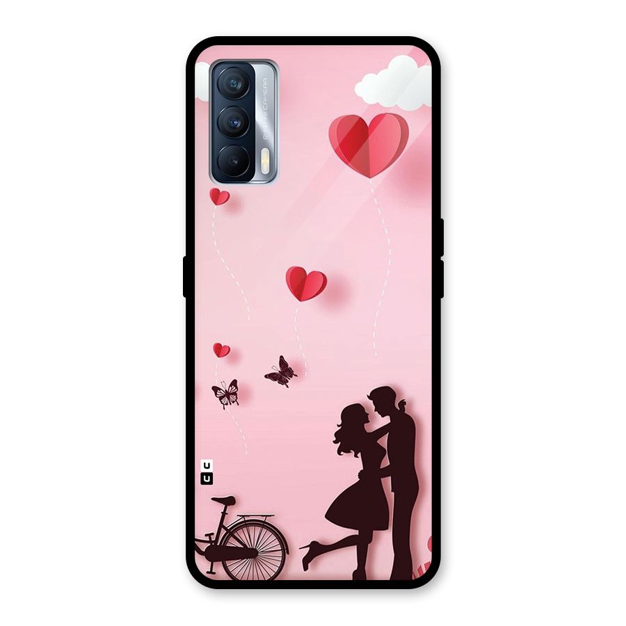 True Love Glass Back Case for Realme X7