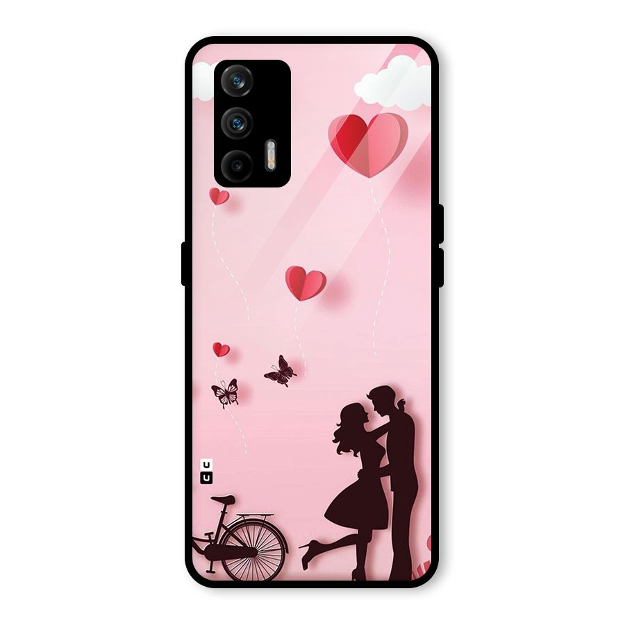 True Love Glass Back Case for Realme X7 Max