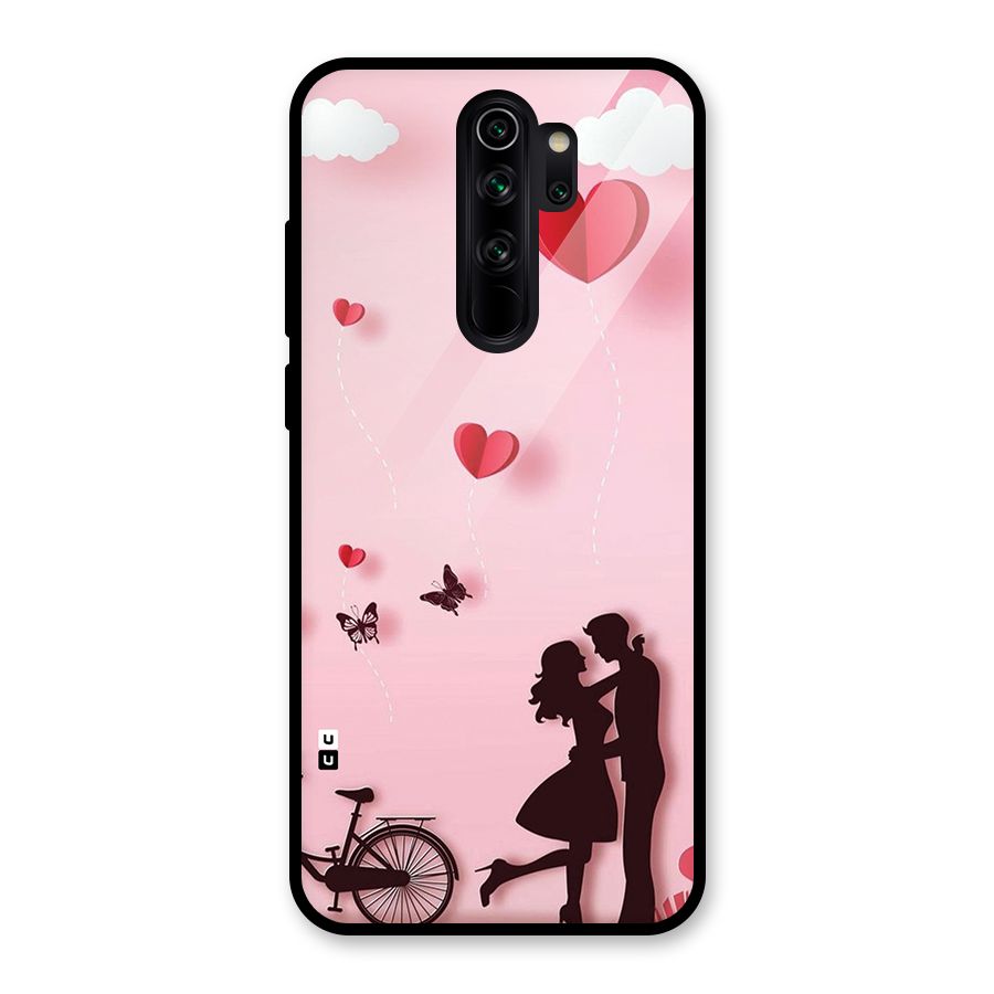 True Love Glass Back Case for Redmi Note 8 Pro