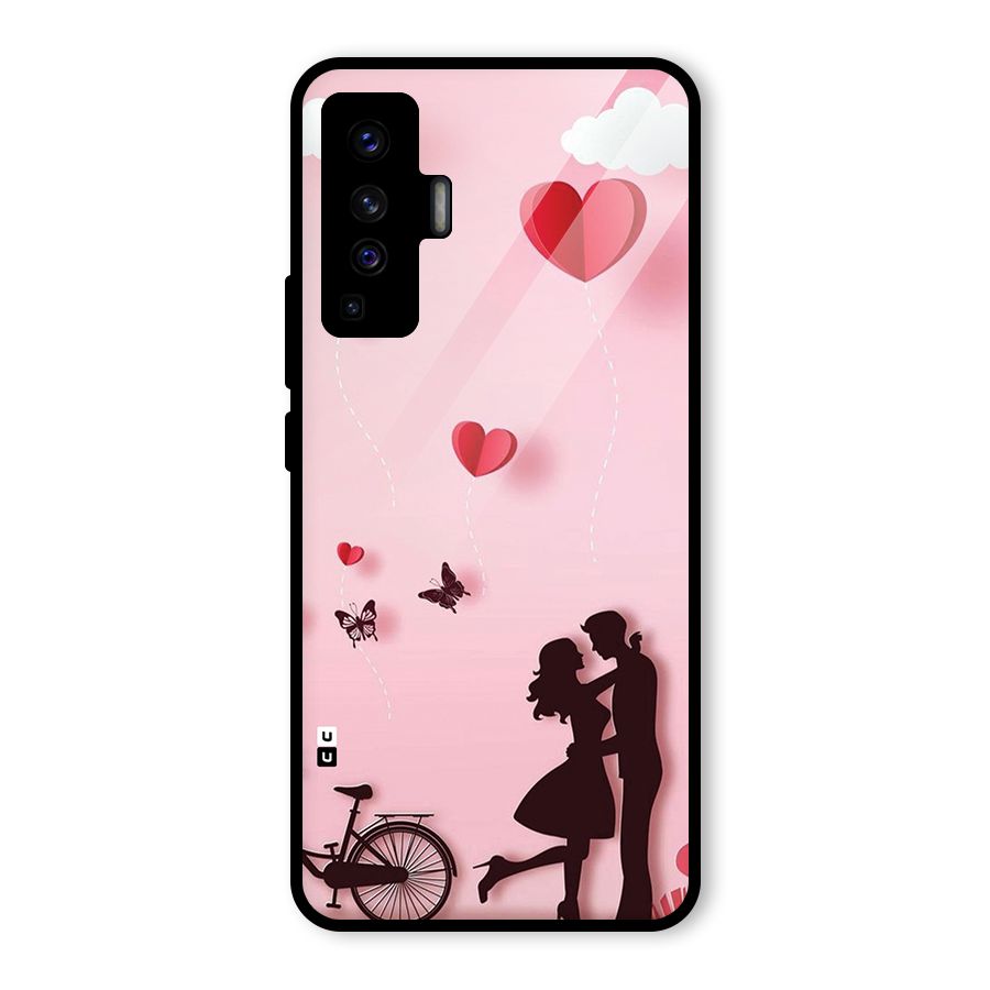 True Love Glass Back Case for Vivo X50