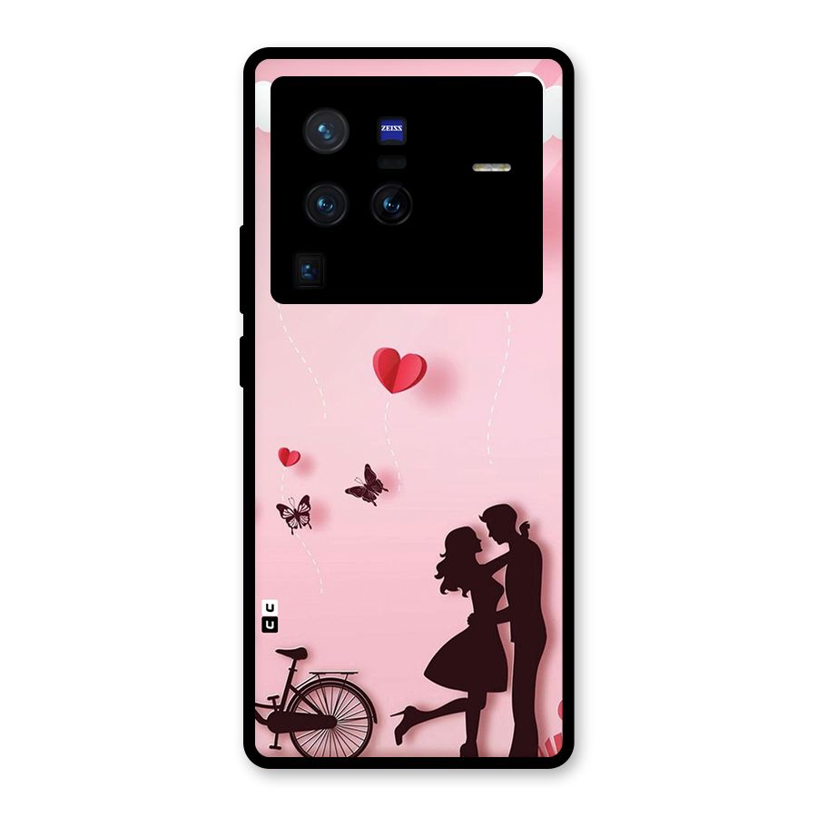 True Love Glass Back Case for Vivo X80 Pro