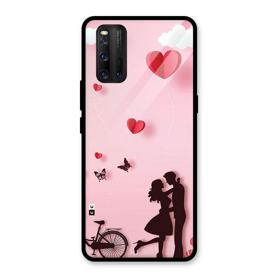 True Love Glass Back Case for Vivo iQOO 3