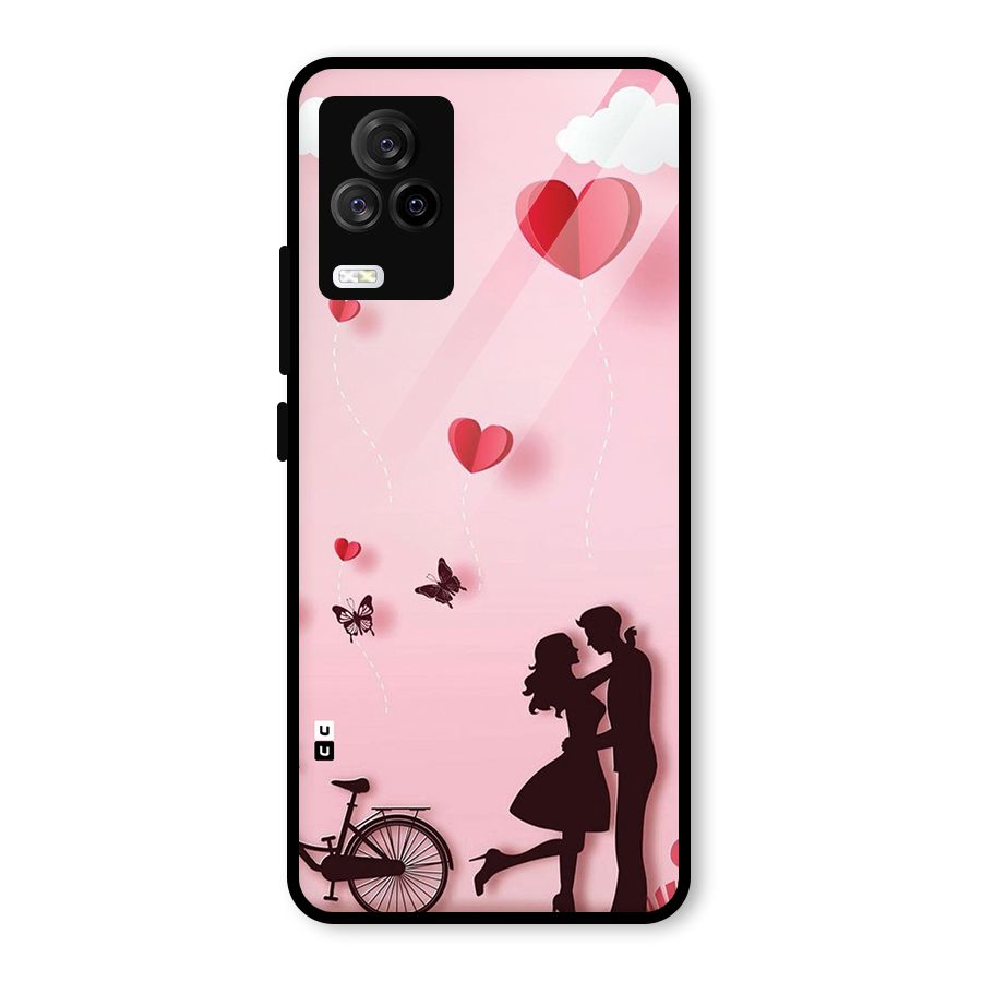 True Love Glass Back Case for Vivo iQOO 7 Legend 5G