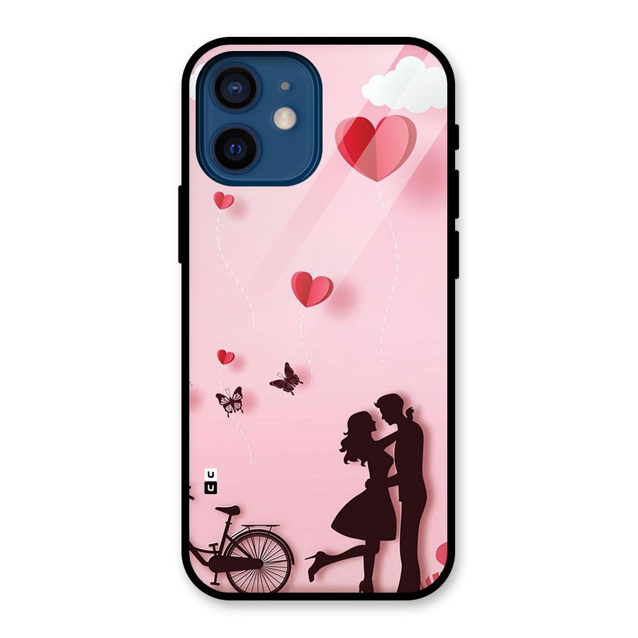 True Love Glass Back Case for iPhone 12 Mini