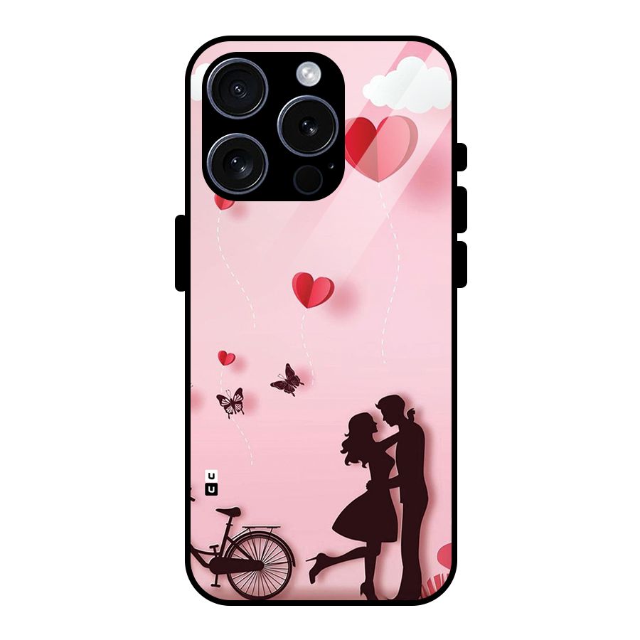 True Love Glass Back Case for iPhone 15 Pro