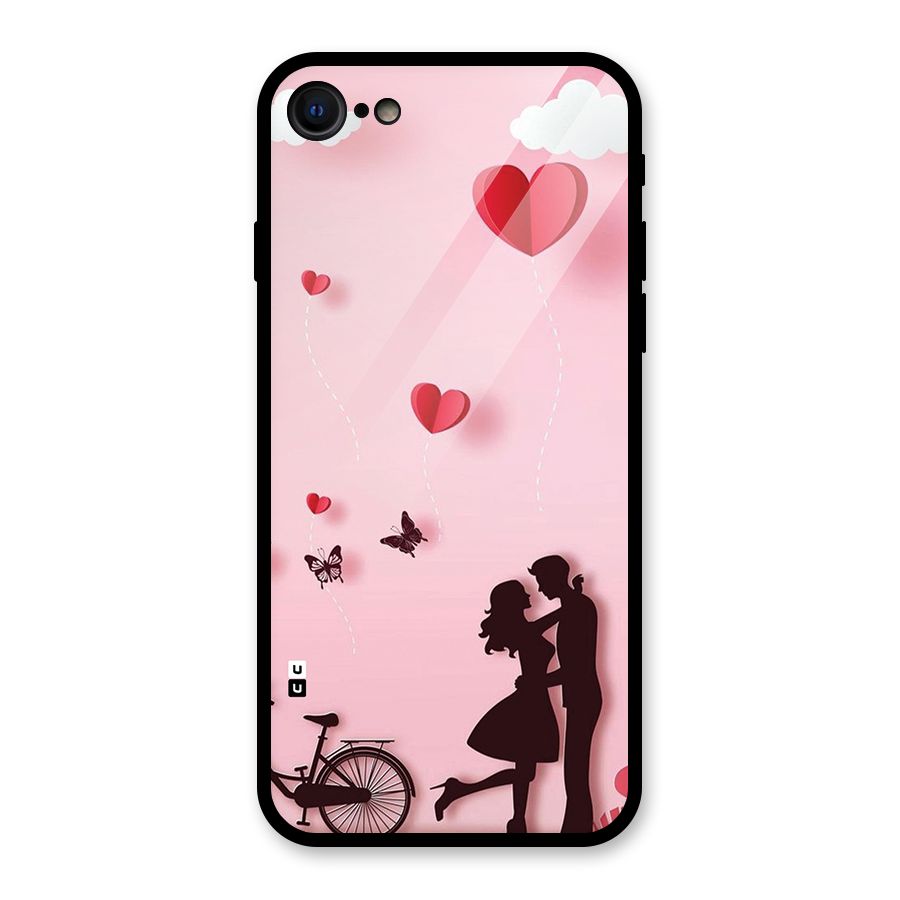 True Love Glass Back Case for iPhone SE 2022