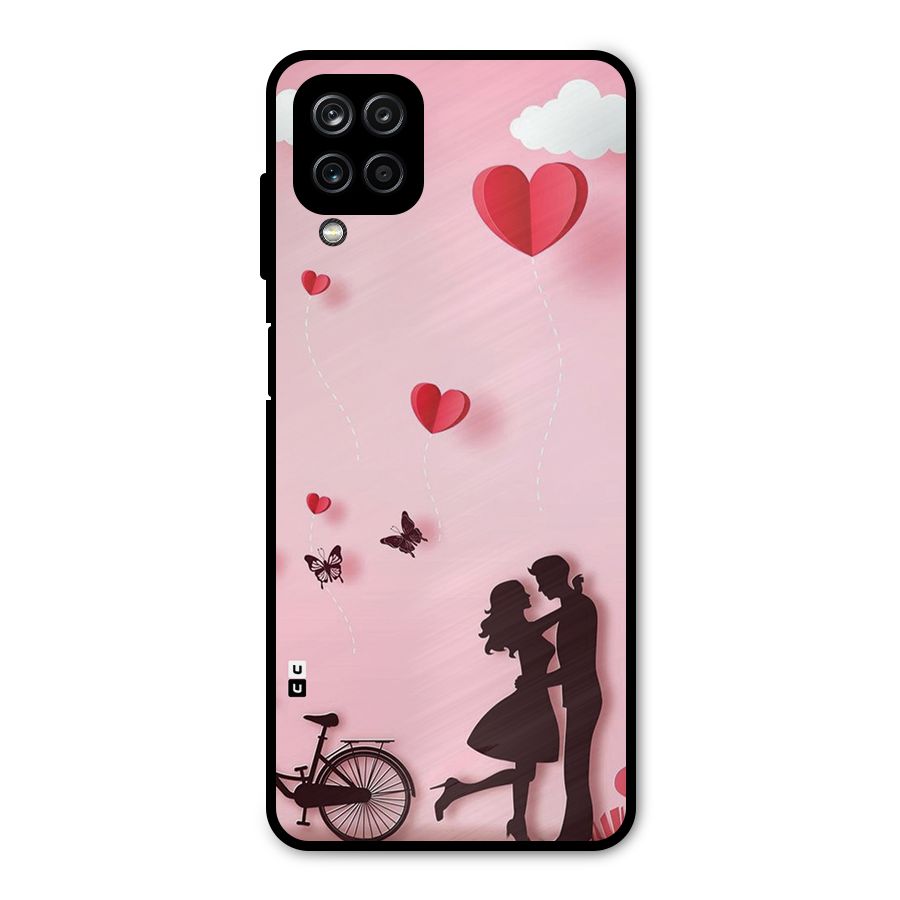 True Love Metal Back Case for Galaxy A12