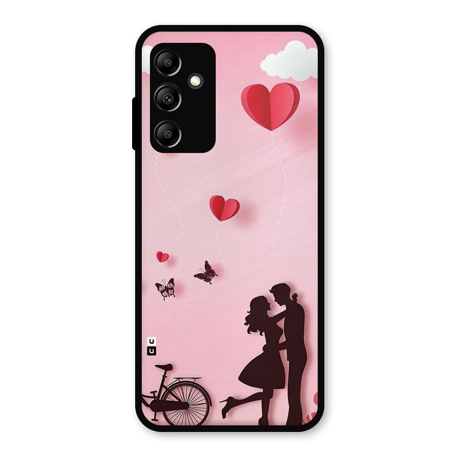 True Love Metal Back Case for Galaxy A14 5G