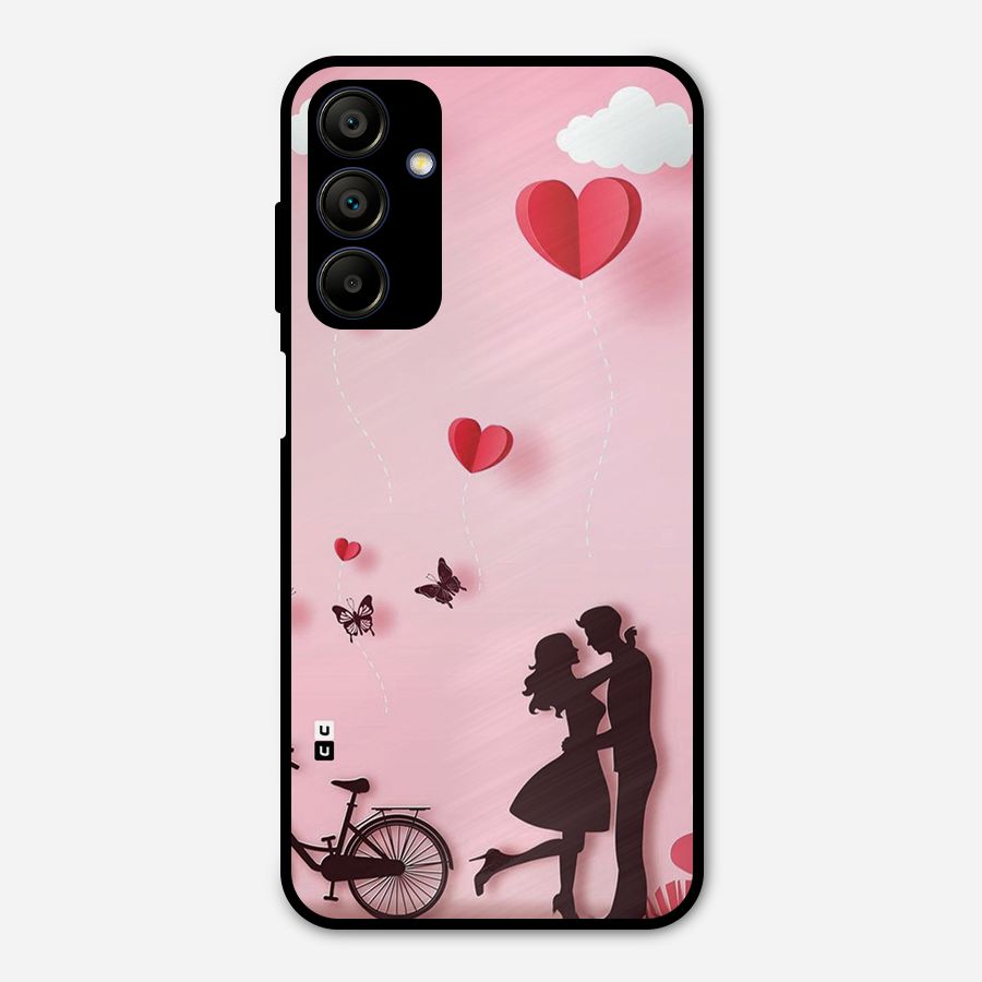 True Love Metal Back Case for Galaxy A15 5G