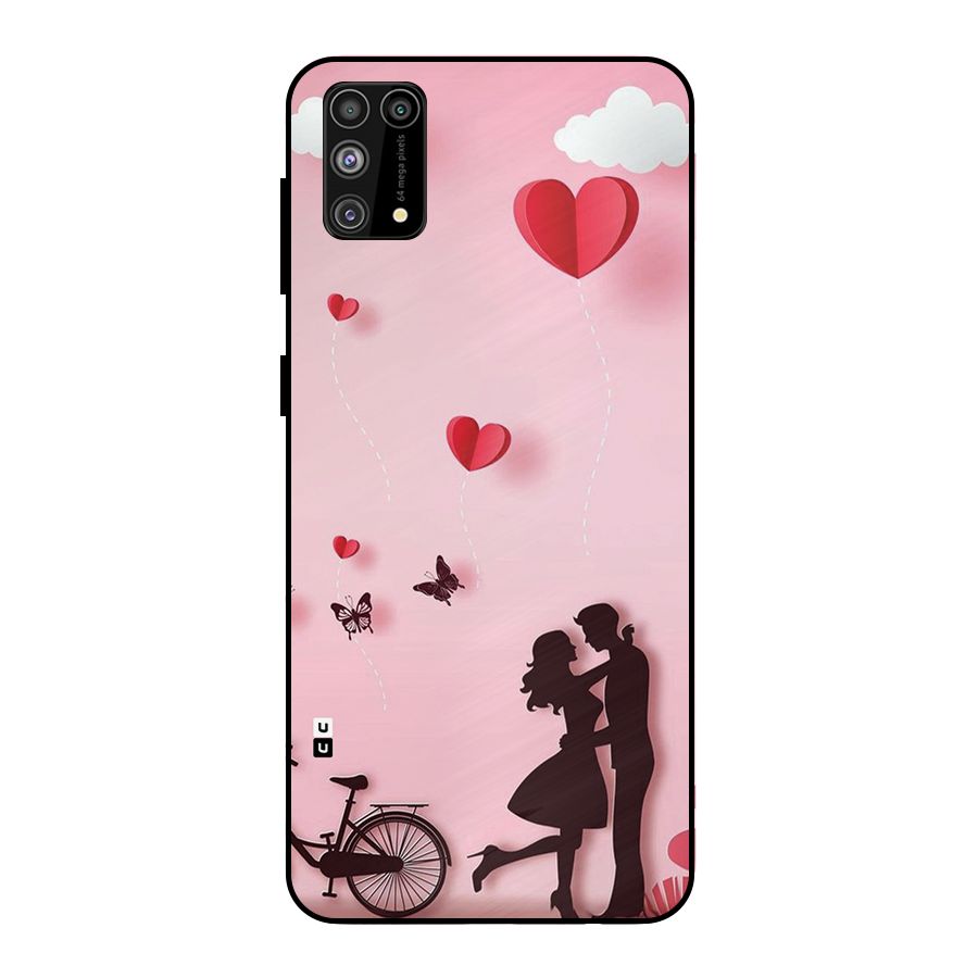 True Love Metal Back Case for Galaxy F41