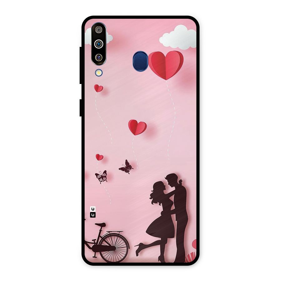 True Love Metal Back Case for Galaxy M30