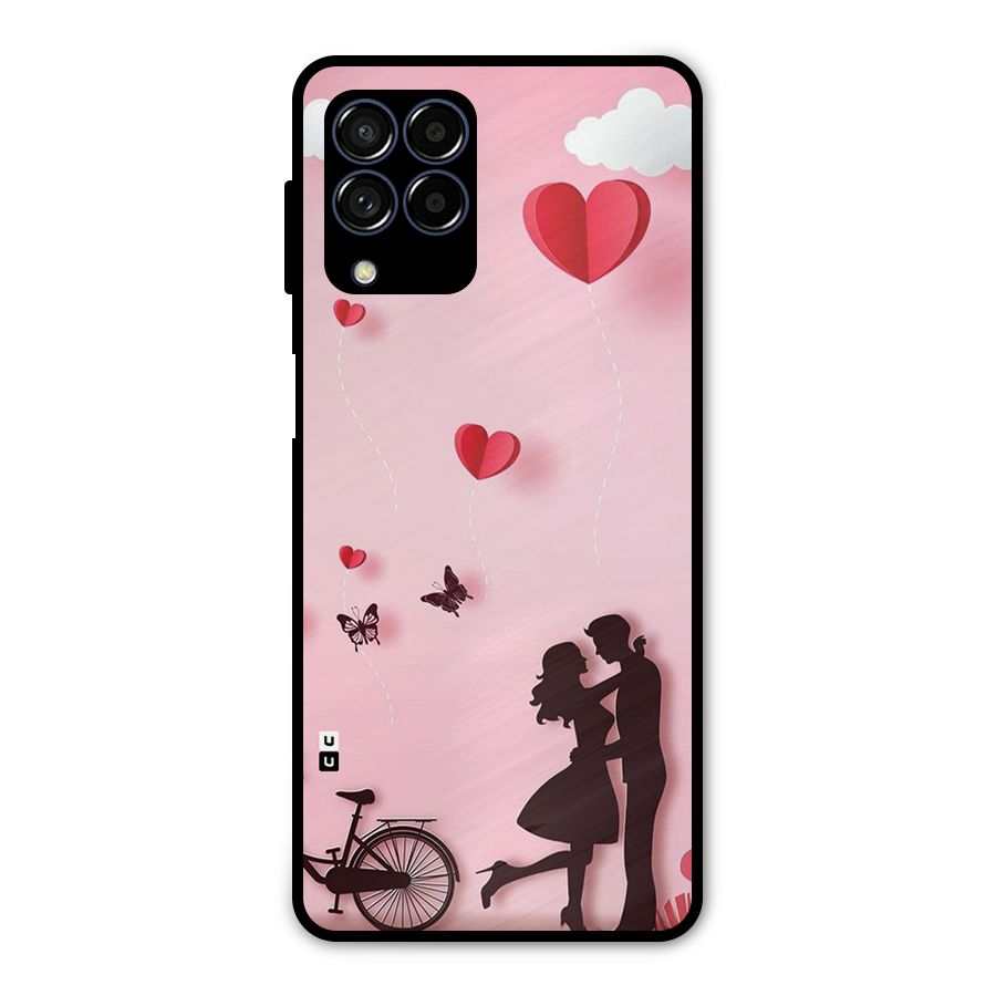 True Love Metal Back Case for Galaxy M53 5G