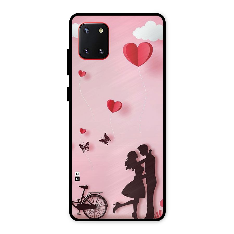 True Love Metal Back Case for Galaxy Note 10 Lite