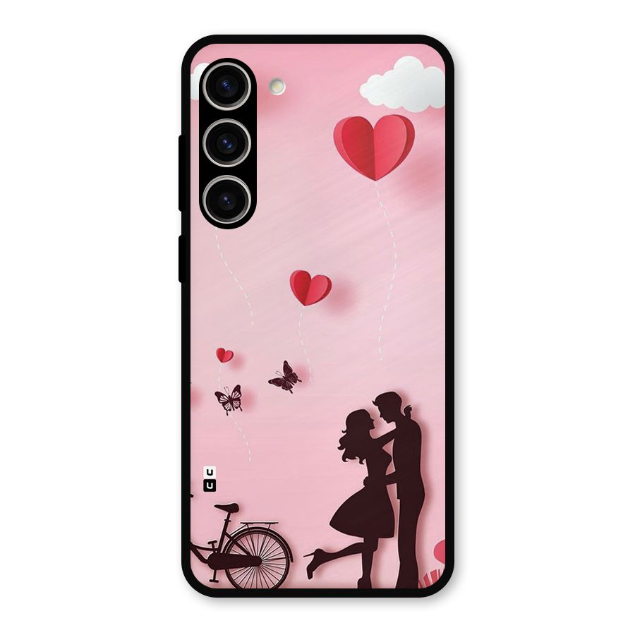 True Love Metal Back Case for Galaxy S23 Plus