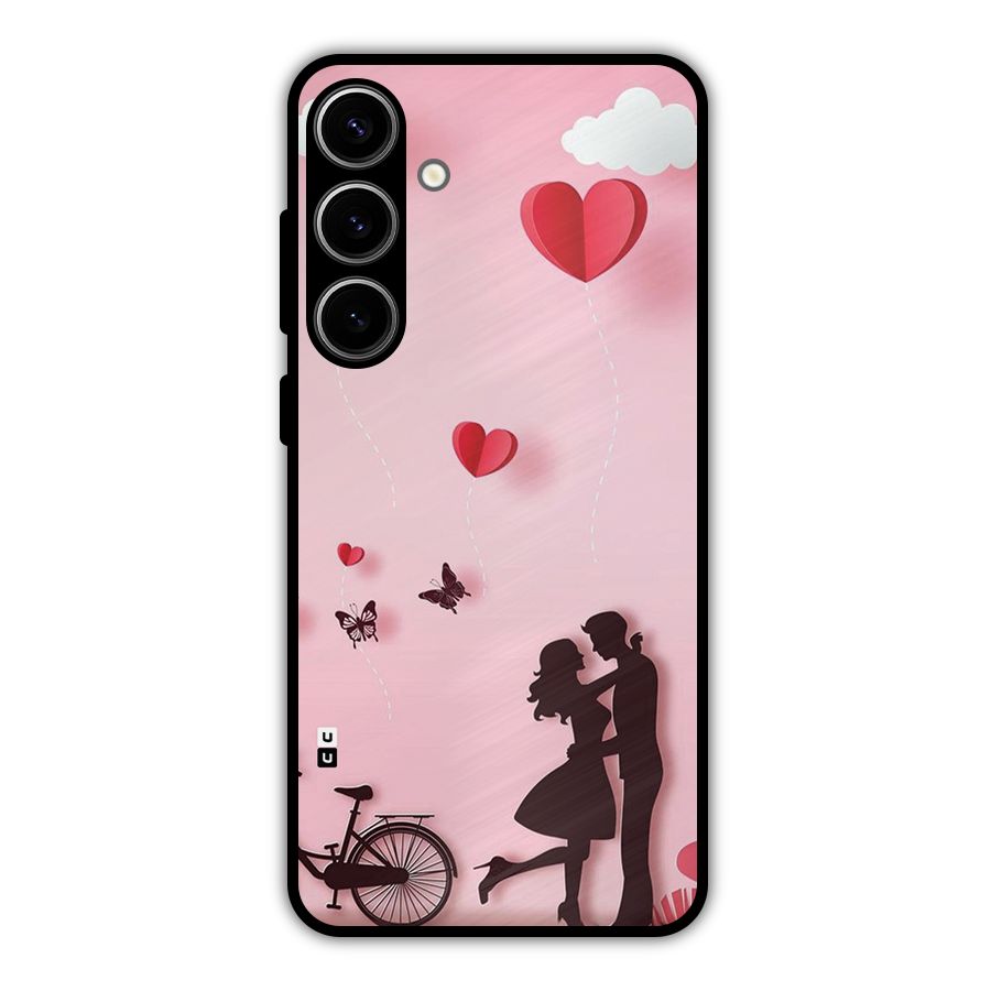 True Love Metal Back Case for Galaxy S24 Plus