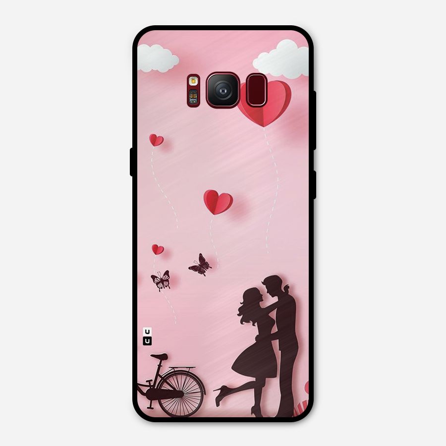 True Love Metal Back Case for Galaxy S8